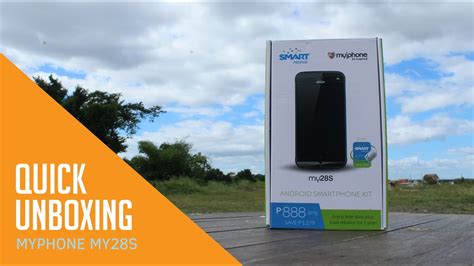 MyPhone my28 / my28S Quick Unboxing .